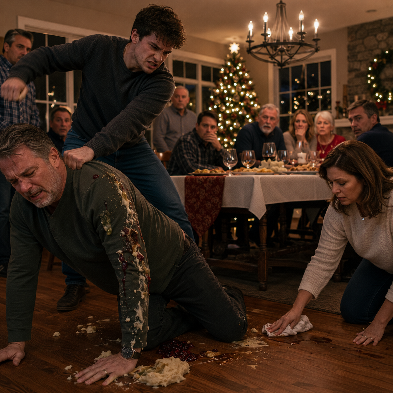 My Wife’s Son Told Me At Christmas Dinner That My Seat Belonged To His Real Father. By The Next...