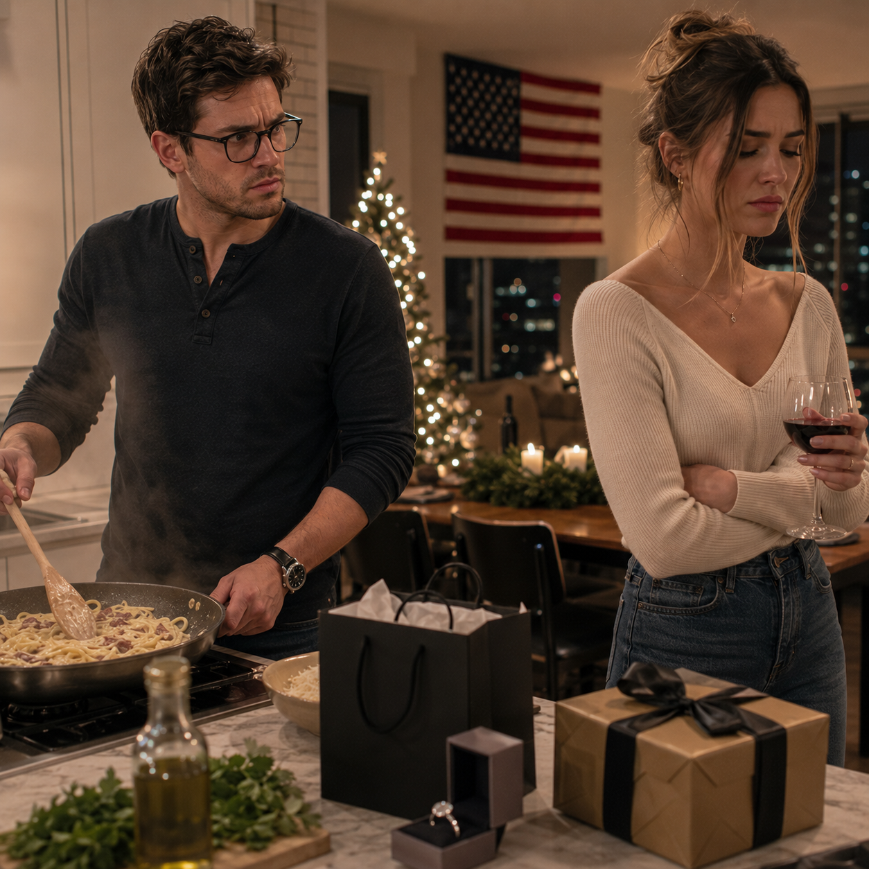 My Girlfriend Chose Her "Lonely" Coworker For Christmas Dinner, So I Gave Her 55 Minutes To Vanish Forever.
