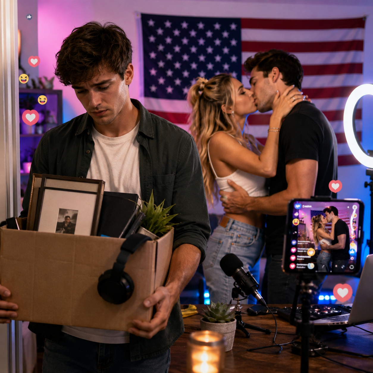 She Kissed Another Influencer On Livestream — So I Moved Out Before It Ended