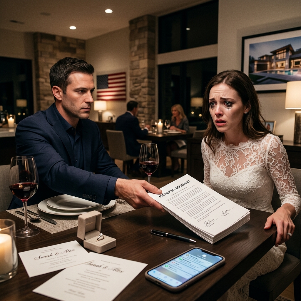 I Overheard My Fiancée Planning Our Divorce Before the Wedding—So I Handed Her an Ironclad Pre-Nup
