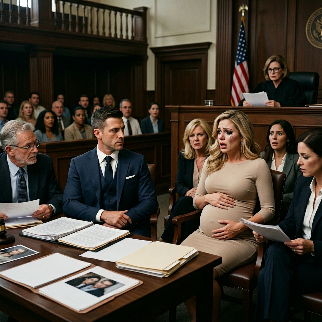 My Ex Tried to Trap Me With Another Man’s Baby… The Judge Wasn’t Having It