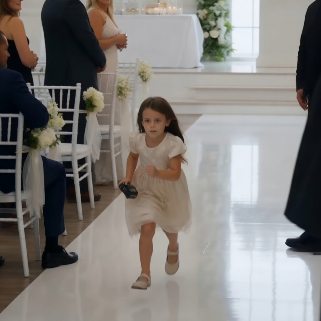 The Little Girl Who Stopped the Wedding With a Broken Camera