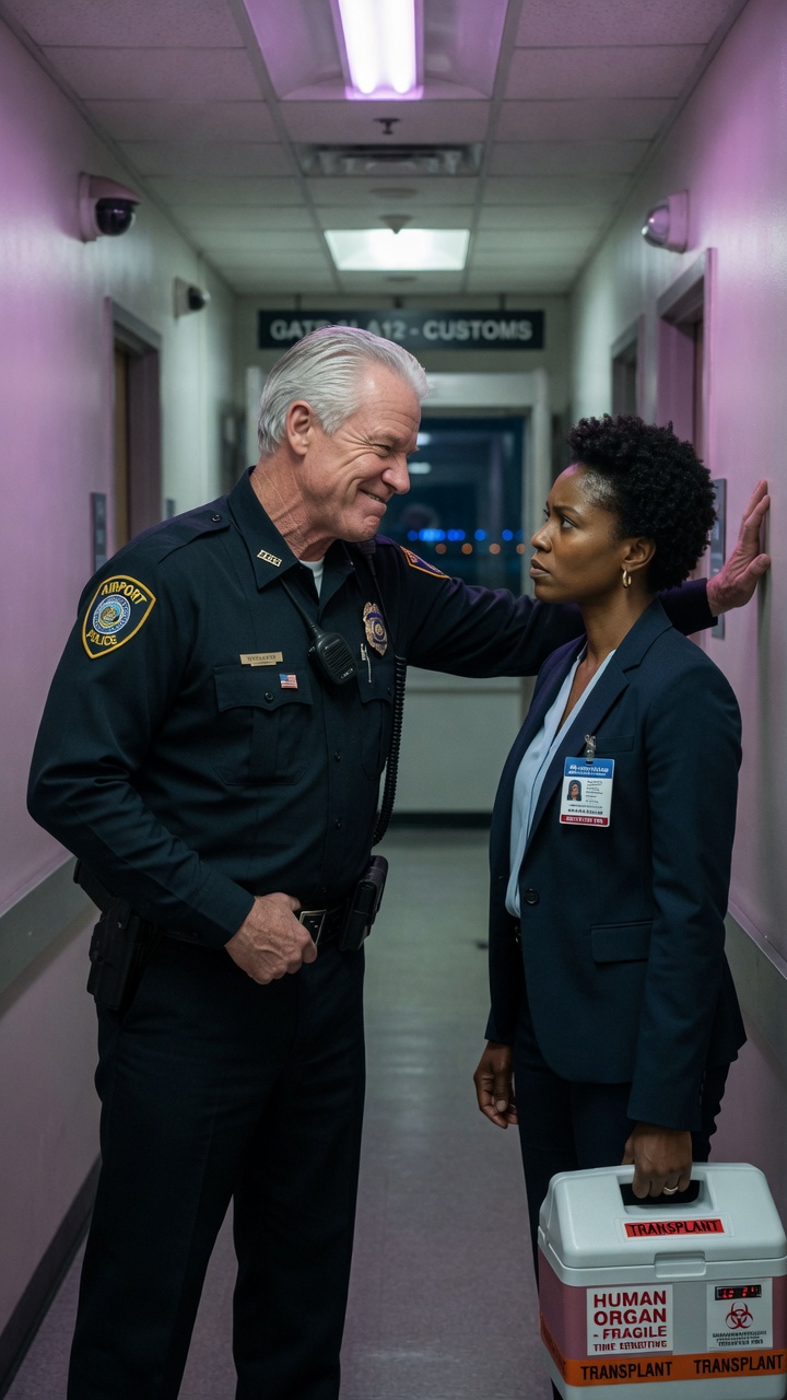 The Airport Police Humiliated a Black Surgeon Before Her Flight, Then Learned She Was Carrying the Heart Their Governor Needed